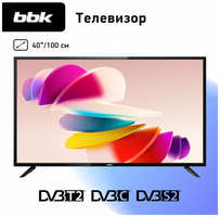 LED телевизор BBK 40LEM-1046 / FTS2C черный