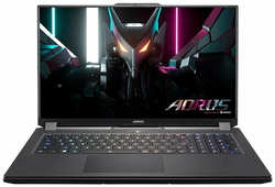Ноутбук Gigabyte Aorus 17H BXF Core i7 13700H 16Gb SSD1Tb NVIDIA GeForce RTX4080 12Gb 17.3 IPS FHD (