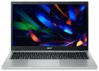 Ноутбук Acer Extensa 15 EX215-33-P4E7 Intel N200, 1.0 GHz - 3.7 GHz, 8192 Mb, 15.6″ Full HD 1920x1080, 512 Gb SSD, DVD нет, Intel UHD Graphics, No OS, серебристый, 1.7 кг, NX. EH6CD.004