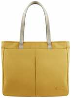 Сумка для ноутбуков до 14″ Uniq HAVA Rpet fabric Tote bag Canary