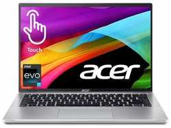 Ноутбук Acer Swift Go 14 (1920/1200) IPS displayWUXGA Display+TOUCH, i7-1355U, Iris Xe, 16GB LPDDR5, 512GB SSD, PURE (SFG14-71T-72QV)