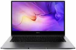 Ноутбук Huawei MateBook D 14 i5-1240 / 16GB / 512GB SSD / Iris Xe graphics / 14″ FHD IPS / BT / WiFi / cam / Win11Home / space gray