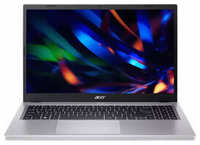 Ноутбук Acer Extensa 15 EX215-33-362T 15.6″ FHD IPS / Core i3 N305 / 16GB / 512GB SSD / UHD Graphics / NoOS / RUSKB / серебристый (NX. EH6CD.00B)