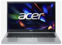Ноутбук Acer Extensa 15 EX215-33-P4E7 15.6″ FHD IPS / Intel N200 / 8GB / 512GB SSD / UHD Graphics / NoOS / RUSKB / серебристый (NX. EH6CD.004)