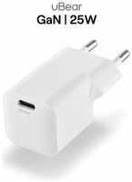 Сетевое зарядное устройство uBear Pulse USB-C GaN 25 Вт