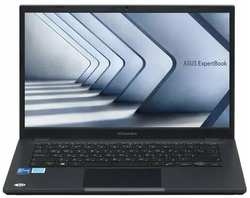 Ноутбук ASUS ExpertBook B1 B1402CBA-EB0606W 14″Full HD (1920x1080), IPS, Intel Core i5-1235U, ядра: 2 + 8 х 1.3 ГГц + 0.9 ГГц, RAM 8 ГБ, SSD 512 ГБ, Intel Iris Xe Graphics, Win11, черный
