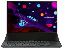 Ноутбук ASUS ZenBook Pro 14 Duo OLED UX8402VU-P1085W 14.5″2880x1800, OLED, Intel Core i7 13700H, ядра: 6 + 8 х 2.4 ГГц + 1.8 ГГц, RAM 16 ГБ, SSD 1000 ГБ, GeForce RTX 4050 6 ГБ, Win11