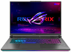 Ноутбук ASUS ROG Strix G18 G814JI-N6157 90NR0D01-M00960 (Intel Core i7-13650HX 2.6GHz / 16384Mb / 1Tb SSD / nVidia GeForce RTX 4070 8192Mb / Wi-Fi / Cam / 18 / 2560x1600 / No OS)
