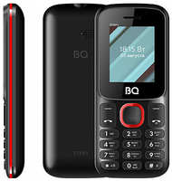 Телефон BQ M-1848 Step+ Global, 2 SIM, черный / красный
