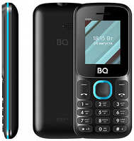 Телефон BQ M-1848 Step+ Global, 2 SIM, черный / голубой