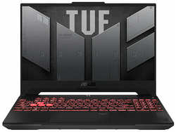 Игровой ноутбук ASUS TUF Gaming FX507ZV4-LP106 90NR0FA7-M007U0 (Intel Core i7-12700H 2.3GHz/16384Mb/1Tb SSD/nVidia GeForce RTX 4060 8192Mb/Wi-Fi/Cam/15.6/1920x1080/No OS)