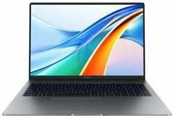 Ноутбук Honor MagicBook X16 Pro BRN-G58 5301AHQV, 16″, 2024, IPS, Intel Core i5 13420H 2.1ГГц, 8-ядерный, 8ГБ LPDDR4x, 512ГБ SSD, Intel UHD Graphics, Windows 11 Home, серый