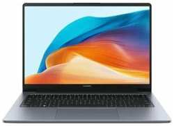 Ноутбук Huawei MateBook D 14, i5 12450H 2ГГц, 16ГБ , 512ГБ, Intel Iris Xe, без ОС, 53013XET