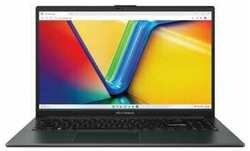 Ноутбук Asus VivoBook Go 15 E1504FA-L1010 90NB0ZR2-M006W0 AMD Ryzen 5 7520U, 2.8 GHz - 4.3 GHz, 8192 Mb, 15.6″ Full HD 1920x1080, 512 Gb SSD, DVD нет, AMD Radeon 610M, No OS, черный, 1.63 кг, 90NB0ZR2-M006W0