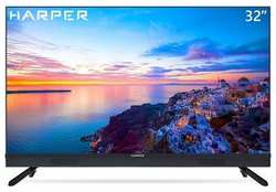 Телевизор Harper 32R821TS (32″/1366x768/HDMI, USB, AV, AUX/DVB-T2, С, S, S2/WiFi/SmatTV/)