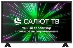 Телевизор BQ 32S06B, 32″, 1366x768, DVB-T2 / C, HDMI 2, USB 3, Smart TV, черный
