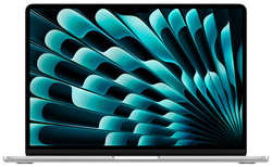 13.6″ Ноутбук Apple MacBook Air 13 2024 2560x1664, Apple M3, RAM 8 ГБ, SSD 256 ГБ, Apple graphics 8-core, macOS, MRXQ3LL / A, Silver, английская раскладка