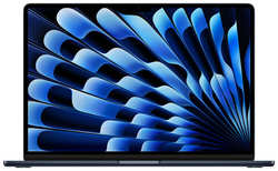 15.3″ Ноутбук Apple MacBook Air 15 2024 2880x1864, Apple M3, RAM 8 ГБ, SSD 512 ГБ, Apple graphics 10-core, macOS, MRYV3LL / A, midnight, английская раскладка