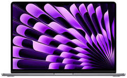 15.3″ Ноутбук Apple MacBook Air 15 2024 2880x1864, Apple M3, RAM 8 ГБ, SSD 256 ГБ, Apple graphics 10-core, macOS, MRYM3LL / A, space gray, английская раскладка