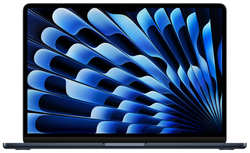 13.6″ Ноутбук Apple MacBook Air 13 2024 2560x1664, Apple M3, RAM 8 ГБ, SSD 512 ГБ, Apple graphics 10-core, macOS, MRXW3LL / A, midnight, английская раскладка