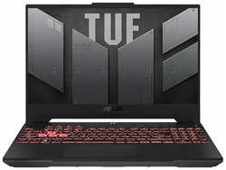 Ноутбук ASUS TUF Gaming F15 FX507ZU4-LP114 (90NR0FG7-M009N0) 15.6″ FHD IPS 250N 144Hz / i7-12700H / 16GB / 1TB SSD / RTX 4050 / noOS / Grey