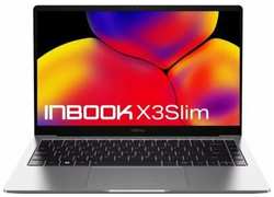 Ноутбук Infinix Inbook X3 Slim 71008301829 Intel Core i3 1215U, 1.2 GHz - 4.4 GHz, 8192 Mb, 14″ Full HD 1920x1080, 256 Gb SSD, DVD нет, Intel UHD Graphics, DOS, 1.24 кг, 71008301829