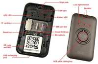 GSM / GPS трекер-маяк G06 для определения местонахождения собак, детей, автомобилей / с приложением на телефон