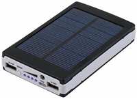 Внешний аккумулятор на солнечной батарее / повербанк / Power Bank 30000mah DMK-A9/A10 SOLAR Demaco/Фонарик