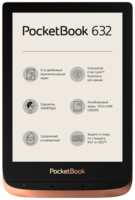6″ Электронная книга PocketBook 632 Touch HD 3 1448x1072, E-Ink, 16 ГБ, комплектация: обложка,