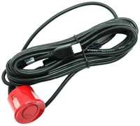 Датчик парктроника (красный) (кабель 2,5 м) AVS