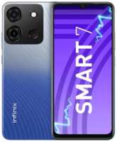 Смартфон Infinix Smart 7 Plus 3 / 64 ГБ Global для РФ, Dual nano SIM, azure blue