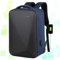 TopAccessories Водонепроницаемый рюкзак для ноутбука с защитой от кражи, USB-портом и кодовым замком