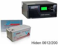 ИБП Hiden Control HPS20-0612 + Vektor VPbC 12-200