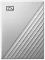 Western Digital Внешние HDD /  Portable HDD 1TB WD My Passport ULTRA (Silver), USB-C / USB 3.2 Gen1, 110x82x13mm, 130g  / 12 мес. /  WDBC3C0010BSL-WESN