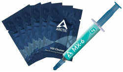 Термопаста Arctic MX-6 4г + 6 салфеток MX Cleaner (ACTCP00084A)