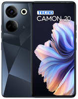 Смартфон TECNO Camon 20 8 / 256 ГБ Global для РФ, Dual nano SIM, Predawn Black