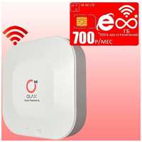 Wi-Fi роутер OLAX MT30 + сим карта с безлимитным* интернетом и раздачей в сети мтс за 1300р / мес