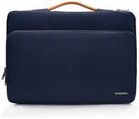 Сумка Tomtoc Defender Laptop Handbag A14 для ноутбуков 13″ синяя Navy Blue