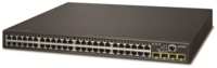 Коммутатор /  PLANET IPv4 / IPv6, 48-Port 10 / 100 / 1000Base-T + 4-Port 100 / 1000MBPS SFP L2 / L4  / SNMP Manageable Gigabit Ethernet Switch GS-4210-48T4S