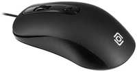 Мышь Oklick, мышь оптическая, мышь проводная, USB, мышь 1600 dpi, мышь черного цвета