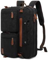 Рюкзак для ноутбука 15.6 дюймов бизнес черно-серый, трансформер