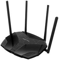 Mercusys MR70X AX1800 dual band WiFi 6 router, 1*10 / 100 / 1000Mbps WAN, 3*10 / 100 / 1000Mbps LAN