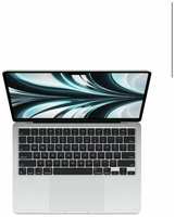 13.6″ Ноутбук Apple MacBook Air 13 2022 RAM 8 ГБ, SSD 256 ГБ, Apple graphics 8-core, macOS, MLY13, серебристый, Российская клавиатура(Гравировка)