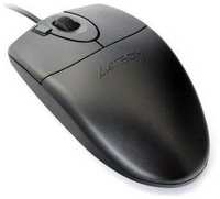 Мышь A4TECH, мышь оптическая, мышь проводная, USB, мышь 1000 dpi, мышь черного цвета