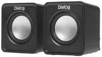 Колонки 2.0 Dialog AC-02UP (AC-02UP) черный 6 Вт, питание - USB порт