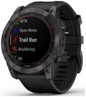 Смарт-часы GARMIN Fenix 7X PRO Solar Edition с черным ремешком (010-02778-01)