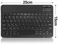 IMICE Клавиатура мембранная беспроводная для компьютера/планшета/телефона, 78 клавиш, Bluetooth, русская раскладка, бесшумные клавиши