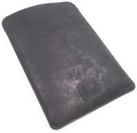 J. Audmorr Кожаный чехол J.Audmorr для ноутбука до 13.6″ (315 х 212 х 16 мм), Macbook 13-13.6, черный, NewBridge 13 Coal