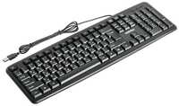 Top Market Клавиатура Smartbuy ONE 112, проводная, мембранная, 104 клавиши, USB, чёрная
