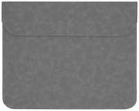 Чехол для MacBook Air 13.6 2022 - 2024  /  Pro 14 2021 - 2024 Leather Eco Case Grey